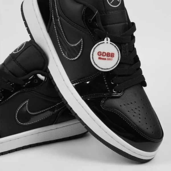 Nike-Air-Jordan-1-Low-SE-Black-Patent-Carbon-Allstar-All-Star-Black-White-Authentic