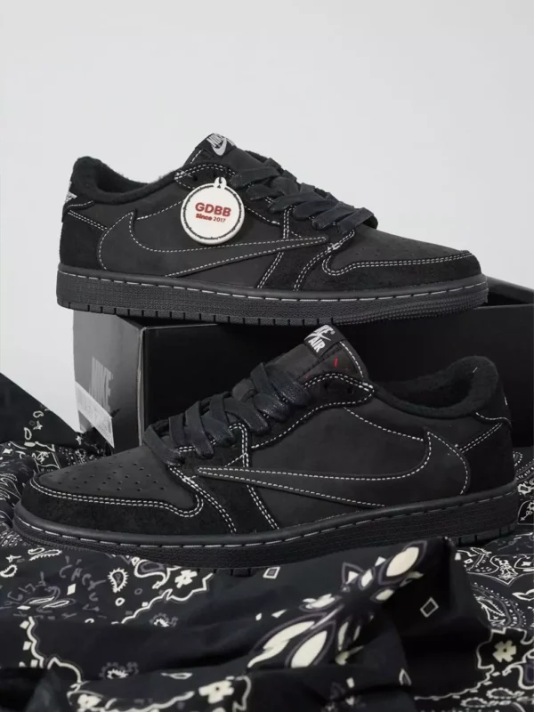 Air-Jordan-1-Low-x-Travis-Scott-Black-Phantom-All-Black-Full-Black-Authentic