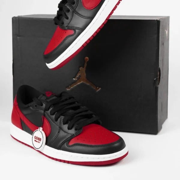 Nike-Air-Jordan-1-Retro-Low-OG-Bred-Banned-Bred-Black-Red-White-Authentic