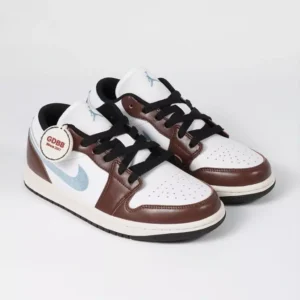 Sepatu-Air-Jordan-1-Low-SE-Mocha-Blue-Black-Sneakers-Casual-Authentic