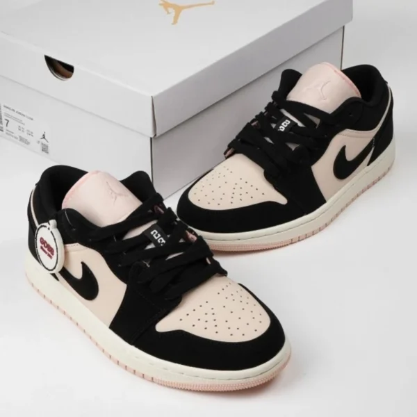 Nike-Air-Jordan-1-Low-Black-Guava-Ice-Authentic