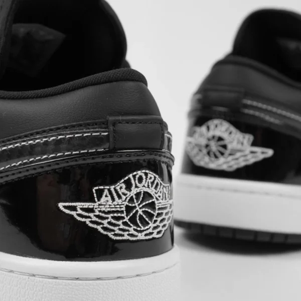 Nike-Air-Jordan-1-Low-SE-Black-Patent-Carbon-Allstar-All-Star-Black-White-Authentic