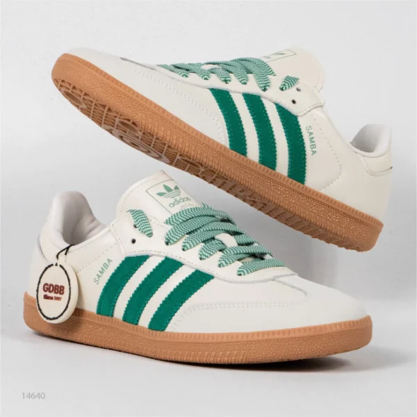 Sepatu-Adidas-Samba-OG-Off-White-Court-Green-Sneakers-Authentic
