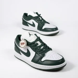 Sepatu-Nike-Air-Jordan-1-Low-Galactic-Jade-Green-White-Authentic Sneakers