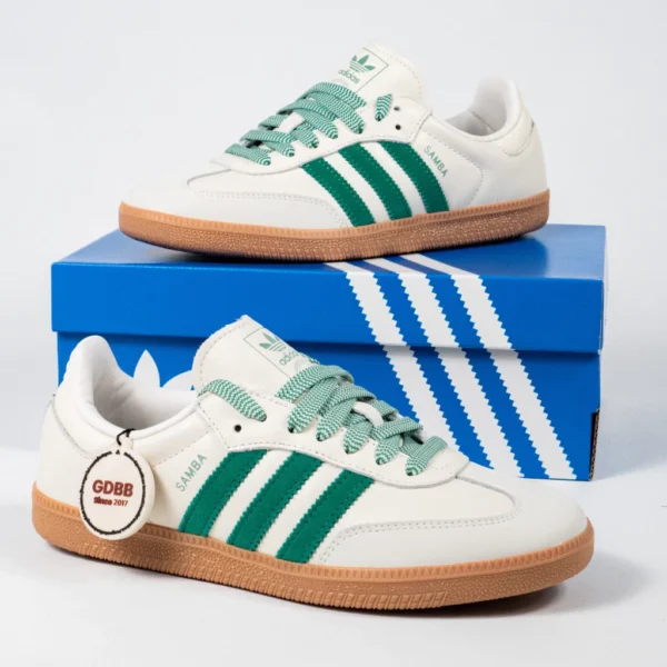 Sepatu-Adidas-Samba-OG-Off-White-Court-Green-Sneakers-Authentic