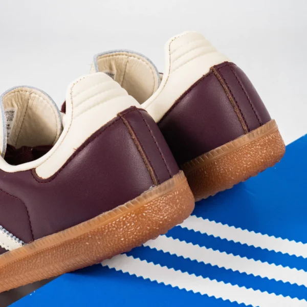 Sepatu-Adidas-Samba-OG-Burgundy-Maroon-Sneakers-Authentic