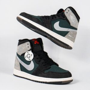 Sepatu-Nike-Air-Jordan-1-High-Element-Gore-Tex-Black-Grey-Sneakers-Authentic