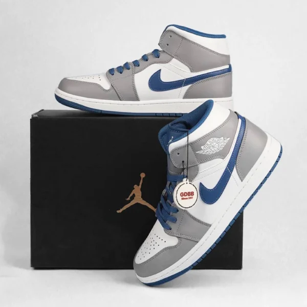 Sepatu-Jordan-1-Mid-True-Blue-Grey-White-Authentic
