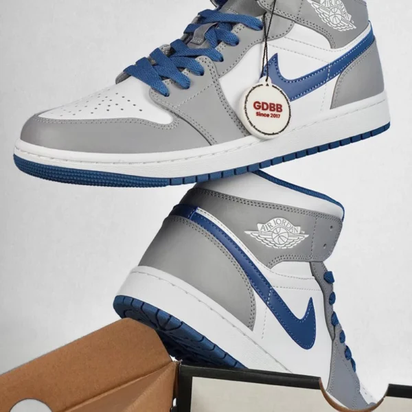 Sepatu-Jordan-1-Mid-True-Blue-Grey-White-Authentic