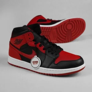 Sepatu-Jordan-1-Mid-Banned-Bred-2020-Black-Red-White-Authentic
