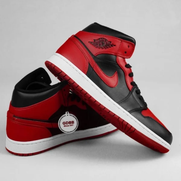 Sepatu-Jordan-1-Mid-Banned-Bred-2020-Black-Red-White-Authentic