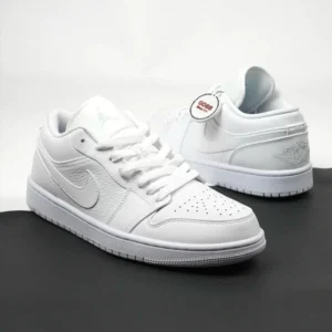 Air-Jordan-1-Low-Allwhite-Pure-Platinum-Triplewhite-Full-White-Authentic