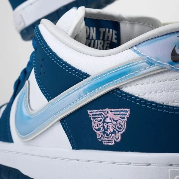 SB-Dunk-Low-Born-Raised-One-Block-At-A-Time-Blue-White-Authentic