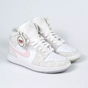 Sepatu-Jordan-1-Mid-SE-Light-Iron-One-Grey-Pink-WMNS-Authentic