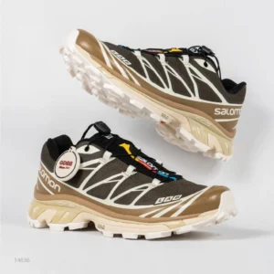 Sepatu-Salomon-XT6-Recut-Wren-Kangaroo-Vanilla-Brown-Authentic
