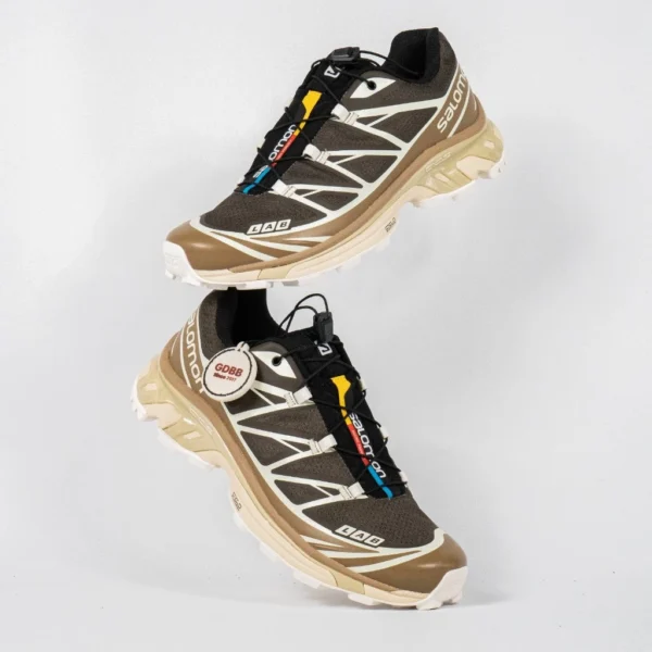 Sepatu-Salomon-XT6-Recut-Wren-Kangaroo-Vanilla-Brown-Authentic
