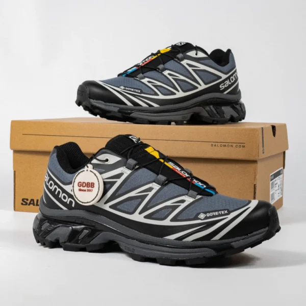 Sepatu-Salomon-XT6-XT-6-Goretex-Black-Ebony-Sneakers-Authentic
