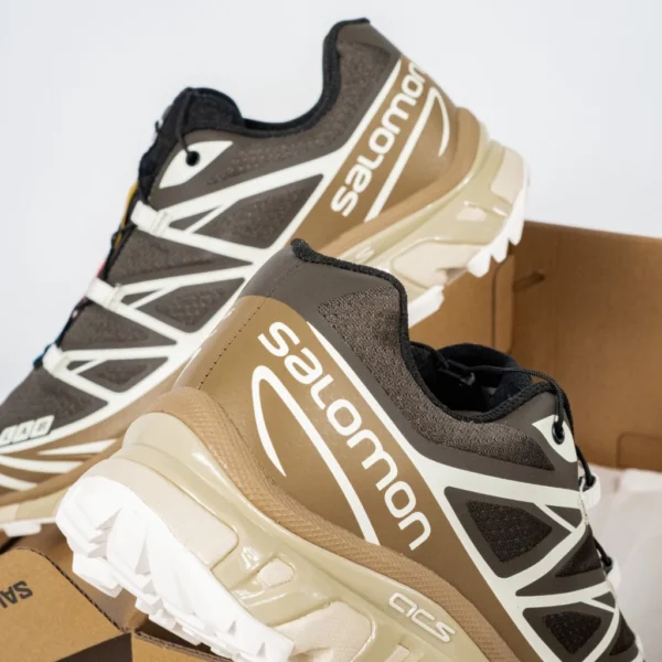 Sepatu-Salomon-XT6-Recut-Wren-Kangaroo-Vanilla-Brown-Authentic