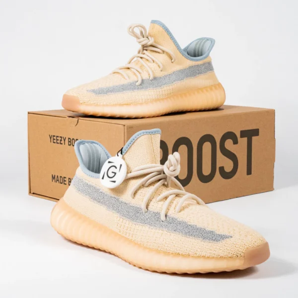Sepatu-Adidas-Yeezy-350-Boost-V2-Linen-Cream-Sneakers-Authentic