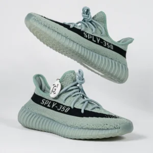 Sepatu-Adidas-Yeez-350-Boost-V2-Salt-Green-Black-Sneakers-Authentic