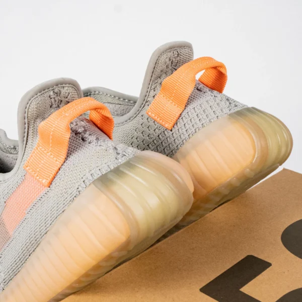 Sepatu-Adidas-Yeezy-350-Boost-V2-True-Form-Grey-Orange-Sneakers-Authentic