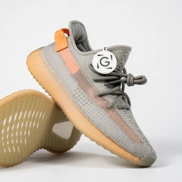 Sepatu-Adidas-Yeezy-350-Boost-V2-True-Form-Grey-Orange-Sneakers-Authentic
