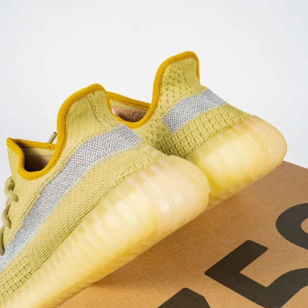 Sepatu-Adidas-Yeezy-350-Boost-V2-Marsh-Lime-Yellow-Sneakers-Authentic