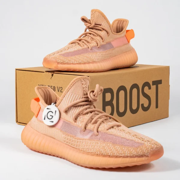 Sepatu-Adidas-Yeezy-350-Boost-V2-Clay-Orange-Sneakers-Authentic