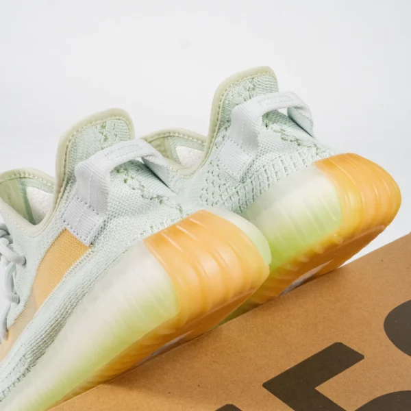 Sepatu-Adidas-Yeezy-350-Boost-V2-Hyper-Space-White-Green-Sneakers-Authentic