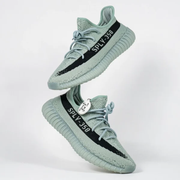 Sepatu-Adidas-Yeez-350-Boost-V2-Salt-Green-Black-Sneakers-Authentic