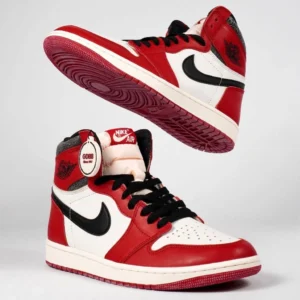 Sepatu-Jordan-1-High-Chicago-Lost-And-Found-2022-Red-White-Black-Authentic