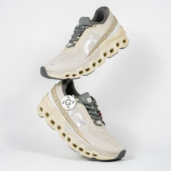 sepatu-on-running-on-cloudmonster-2-cream-ice-sneakers-authentic