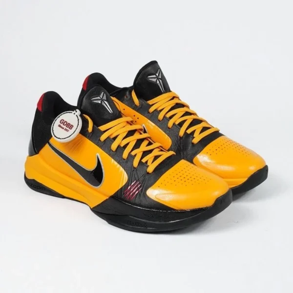zoom-kobe-5-protro-bruce-lee-black-metallic-noir-orange-black-red-authentic