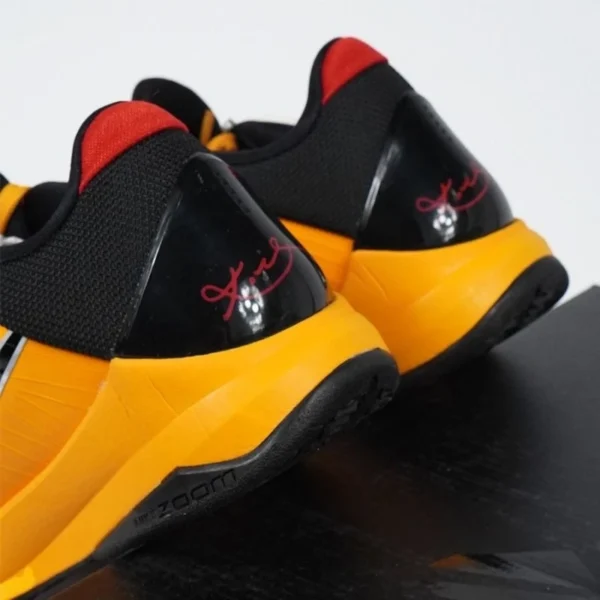 zoom-kobe-5-protro-bruce-lee-black-metallic-noir-orange-black-red-authentic