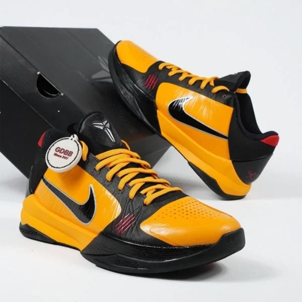 zoom-kobe-5-protro-bruce-lee-black-metallic-noir-orange-black-red-authentic