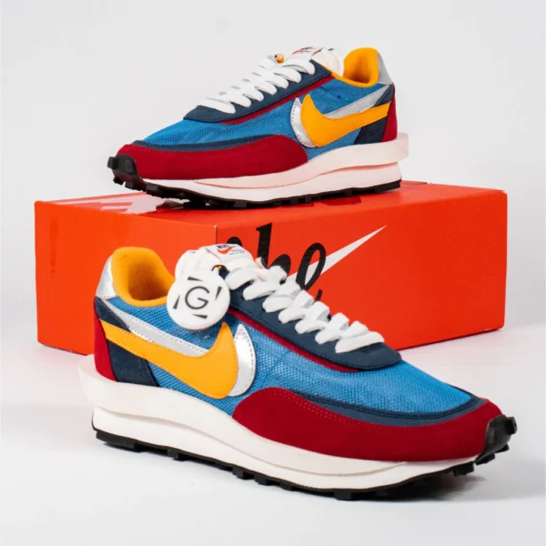 sepatu-sacai-ld-waffle-blue-varsity-red-yellow-sneakers-authentic