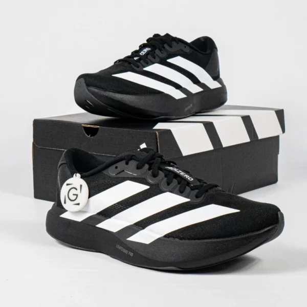 sepatu-adidas-adizero-evo-sl-black-white-sneakers-authentic