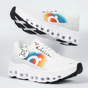 sepatu-running-cloudmonster-2-swiss-olympic-white-orange-rainbow-sneakers-authentic