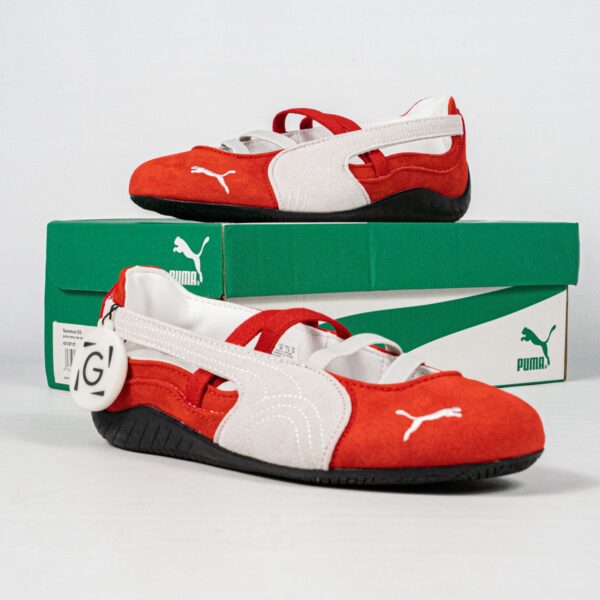 Sepatu Speedcat Ballet For All Time Red White Sneakers Authentic - Image 3