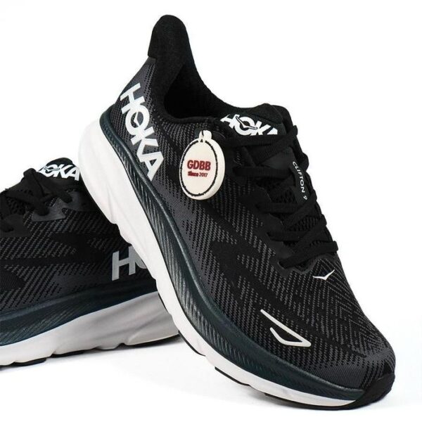hoka-one-one-hoka-1-clifton-9-wide-black-core-black-white-running-road