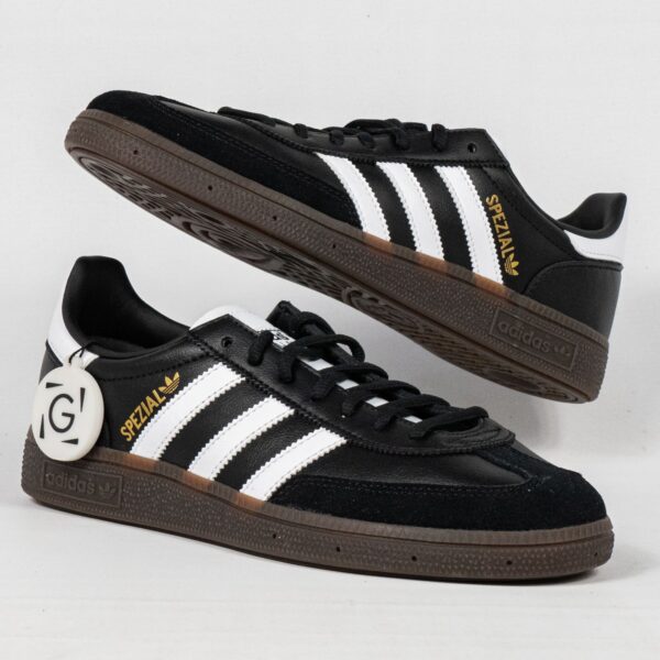 sepatu-adidas-handball-spezial-black-white-gum-leather-sneakers-authentic