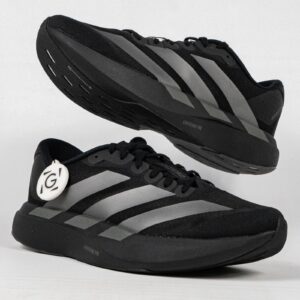 sepatu-adidas-adizero-evo-sl-black-silver-iron-metallic-sneakers-authentic