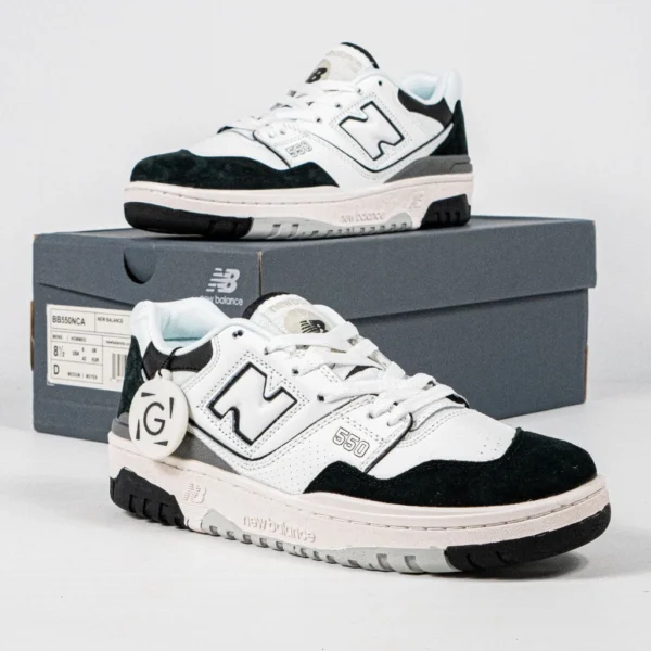 sepatu-nb-550-white-black-rain-cloud-sneakers-casual-authentic