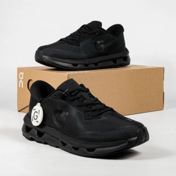 sepatu-on-running-cloudzone-x-kith-black-fullblack-sneakers-authentic