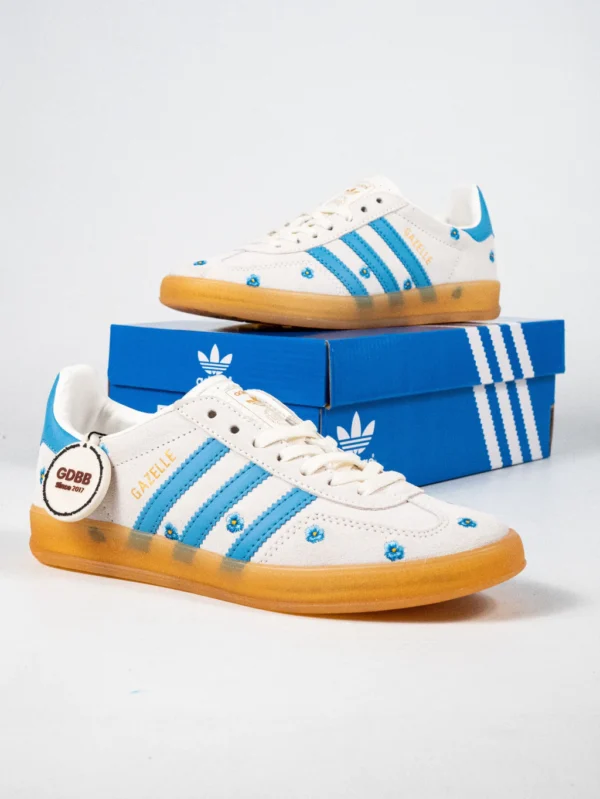 sepatu-adidas-gazelle-indoor-floral-beige-light-blue-gum-sneakers-authentic