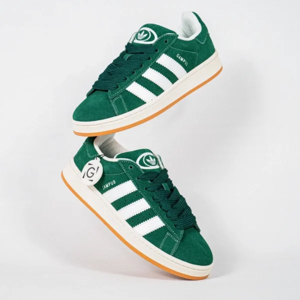 sepatu-campus-00s-dark-green-cloud-white-sneakers-authentic