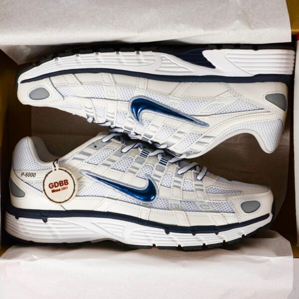 Sepatu Nike P6000 P-6000 Phantom Beige Obsidian Sneakers Authentic - Image 5