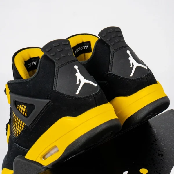 sepatu-jordan-4-retro-black-thunder-yellow-sneakers-authentic