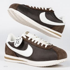 Sepatu Nike Cortez Baroque Brown White Sneakers Authentic