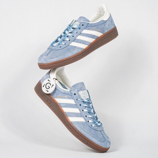 Sepatu Handball Spezial Wonder Blue White Gum Sneakers Authentic - Image 2